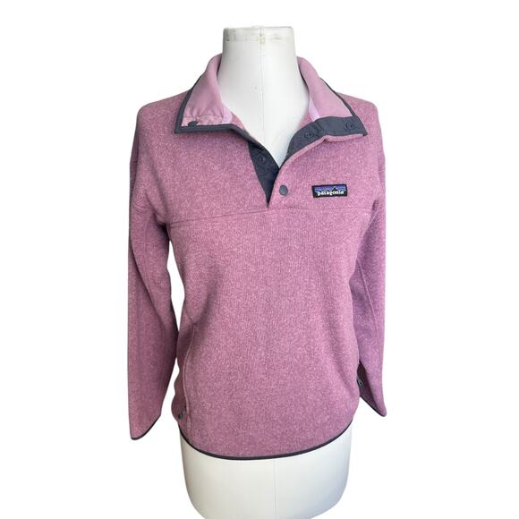 Patagonia Women's Lightweight Better Sweater Marsupial Pullover Purple Violet S - Picture 1 of 10